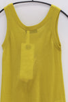 SWAYING 25 Spring/Summer Water-soluble Wool Round Neck Vest SW-SW25SS1T10C2-YCL Primrose Green